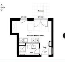1 Zimmer Studio mit Terasse in Wedding ab 01.11.25 - Berlin Mitte