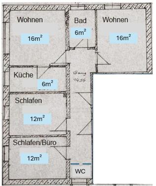 Foto - 4-Zi. Wohnung, Egglham, Im Blumenfeld (neu renoviert)