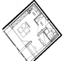 helles 2Zi-Apartment 2Zi-Wohnung Schweinfurt Deutschhof - Theilheim