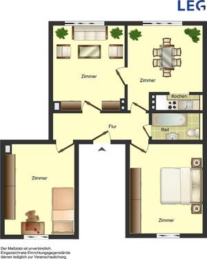 Foto - 3-Zimmer-Wohnung in Solingen Mitte