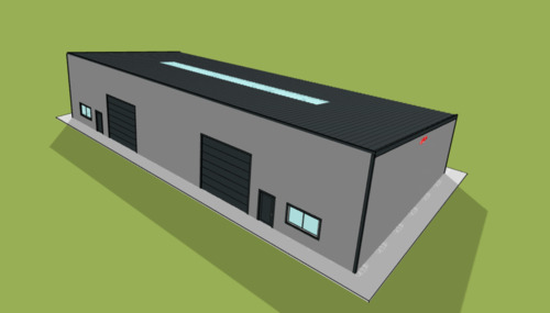 Foto - Neubau-Gewerbehalle ab Februar 2027 Erstbezug