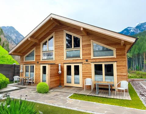 Foto - Blockhaus Holzhaus Ferienhaus Wohnhaus