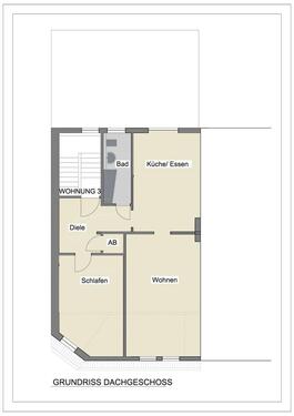 Foto - Wohnung Völklingen Ludweiler 2 Zimmer Küche Bad Diele