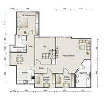 4-Zimmer-Dachgeschosswohnung mit Gartennutzung – sofort bezugsfrei - Varel