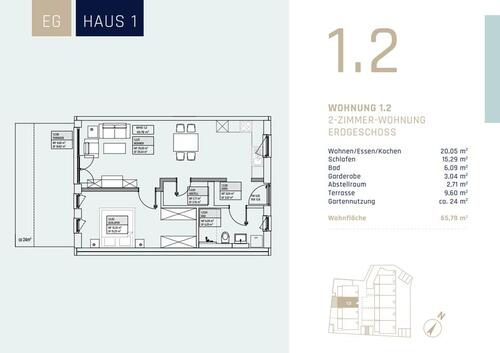 Foto - 2 Zimmer Erdgeschoßwohnung in Saal an der Donau