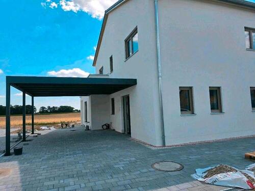 Foto - Neubau DHH mit PV und Wärmepumpe in MintrachingRosenhof