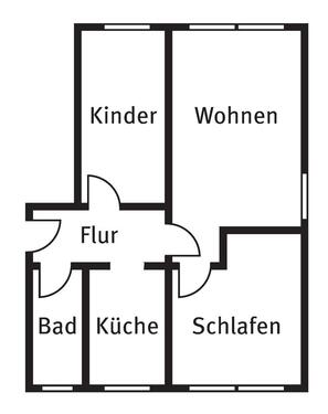 Foto - 3-Zimmer Wohnung im Erdgeschoss in 09212 Limbach-Oberfrohna
