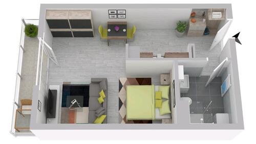 Foto - 2 Zimmer Wohnung Burg Lesum - 650,00&nbsp;EUR Kaltmiete, ca.&nbsp; 65,00&nbsp;m&sup2;