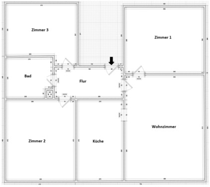 Foto - 4 Zimmer Etagenwohnung zur Miete in Hildesheim