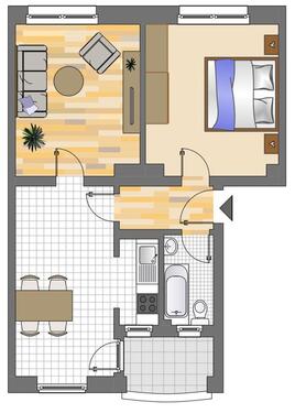Foto - 2 Zimmer Etagenwohnung zur Miete in Dortmund