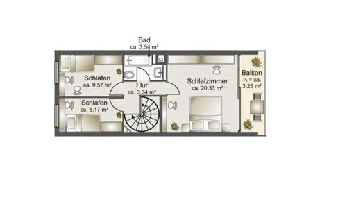 Foto - Etagenwohnung in Augsburg zum Kaufen