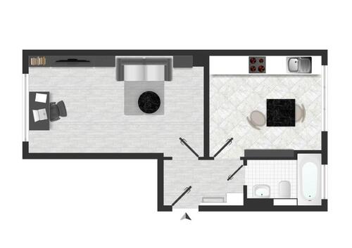 Foto - 1 Zimmer Etagenwohnung zur Miete in Dresden