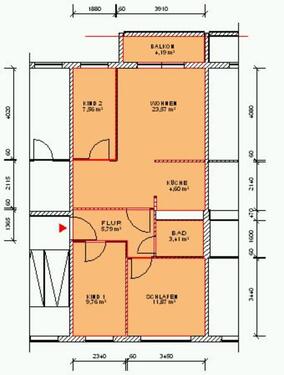Foto - Etagenwohnung in Zschopau zur Miete