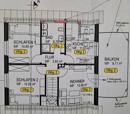 Foto - 3 Zimmer Etagenwohnung zur Miete in Herzebrock-Clarholz
