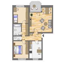 3-Zimmer-Wohnung in Dorsten - 428,00&nbsp;EUR Kaltmiete, ca.&nbsp; 80,20&nbsp;m&sup2; in Dorsten (PLZ: 46284)