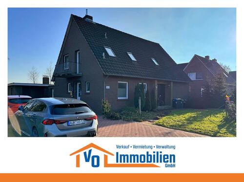 Foto - Charmante Dachgeschosswohnung mit Einbauküche, Balkon und Terrasse in ruhiger Lage von Großefehn