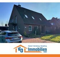 Charmante Dachgeschosswohnung mit Einbauküche, Balkon und Terrasse in ruhiger Lage von Großefehn