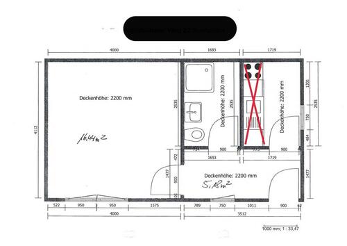 Foto - 1 Zimmer Etagenwohnung in Hamburg