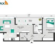 2 ZKB-WHG mit Balkon und Traumküche in Twistringen