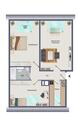 Foto - Dachgeschoss Wohnung - 720,00&nbsp;EUR Kaltmiete, ca.&nbsp; 60,00&nbsp;m&sup2;