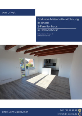 Foto - 4–5-Zimmer-Maisonette-Wohnung in beliebter Wohngegend