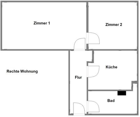 Foto - 2 Zimmer Etagenwohnung zur Miete in Steinhagen