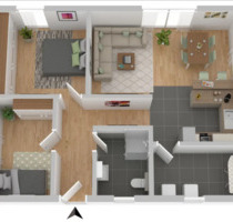 Bungalow in Eversen zur Miete - 1.050,00&nbsp;EUR Kaltmiete, ca.&nbsp; 94,00&nbsp;m&sup2; in Bergen (PLZ: 29303)