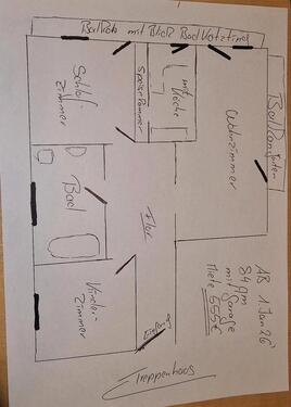 Foto - Ab 1.1.2026 in Bad Kötzting. 3 Zimmer - Küche - Bad