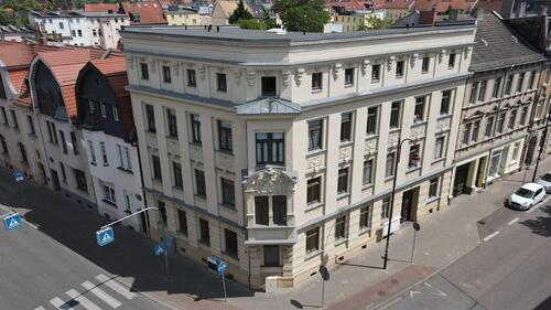 Foto - 2-Zimmer-Erdgeschosswohnung mit Balkon und Einbauküche in Köthen!