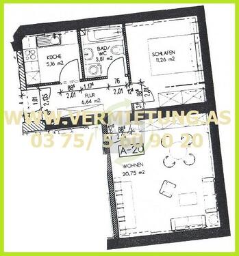 Foto - Etagenwohnung zur Miete in Zwickau