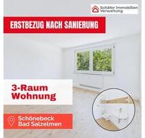 Einziehen leicht gemacht: 3-Zimmer-Wohnung in Bad Salzelmen - Schönebeck (Elbe)