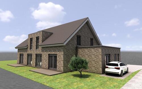 Foto - Doppelhaushälfte zur Miete, Erstbezug, Wärmepumpe und PV Anlage