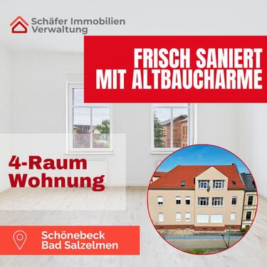 Foto - Moderne 4-Raum-Wohnung in bester Lage von Bad Salzelmen – Nähe Kurpark