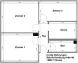 Foto - 3 Zimmer Etagenwohnung zur Miete in Tribsees