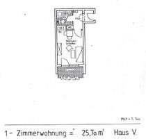 Eigentumswohung - 109.000,00&nbsp;EUR Kaufpreis, ca.&nbsp; 26,00&nbsp;m&sup2; in Germersheim (PLZ: 76726)