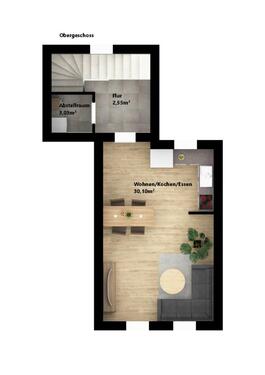 Foto - 2 Zimmer Maisonettenwohnung in Ruderting