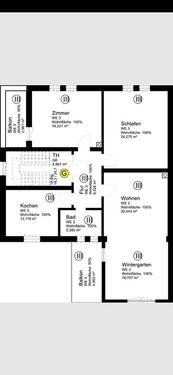 Foto - 3 Zimmer Wohnung - 1.050,00&nbsp;EUR Kaltmiete, ca.&nbsp; 117,00&nbsp;m&sup2;