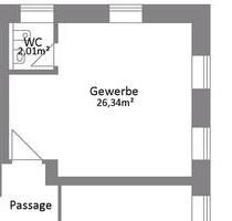 Helle Gewerbeeinheit 28,35 m² Lengenfeld Vogtland zu vermieten