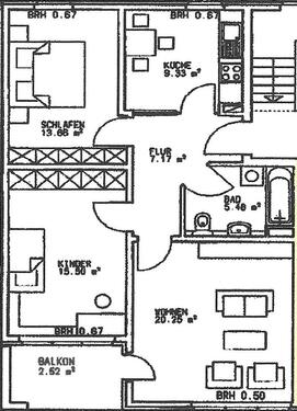 Foto - Broitzem - 3 Zimmer WohnungStellplatz - 74 qm