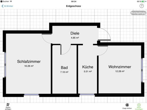 Foto - Erdgeschoßwohnung in Chemnitz zur Miete