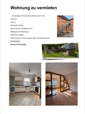 Foto - Wohnung zu vermieten in Eicklingen