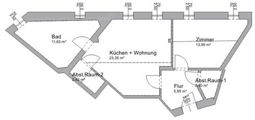 Foto - Helle Möblierte 2-Zimmer-Wohnung in WendeburgRüper