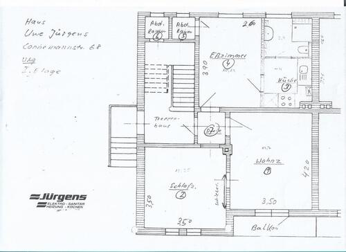 Foto - 2 Zimmer Etagenwohnung in Nordenham