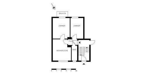 Foto - 2 Zimmer Erdgeschoßwohnung in Bremen