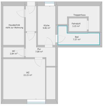 Foto - Etagenwohnung zur Miete in Bad Liebenwerda