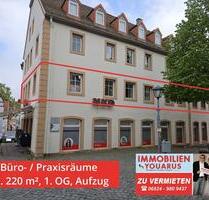 Provisionsfrei zu vermieten: Praxis Büro Gewerbeeinheit 1. Etage mit Aufzug ca. 220 m² im Zentrum Ottweiler Altstadt