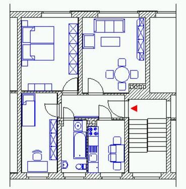 Foto - 3 Zimmer Etagenwohnung zur Miete in Drebach