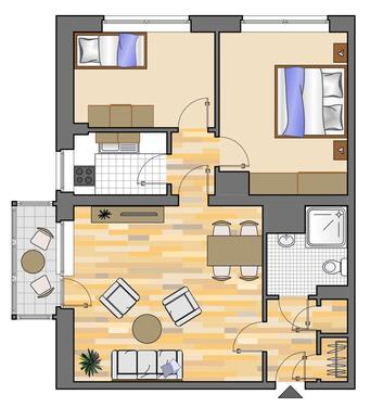 Foto - In Renovierung *3-Zimmer-Seniorenwohnung*