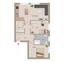 Erdgeschoss Wohnung mit Einbauküche,Klimaanlage und 2 Stellplätze - Drakenburg