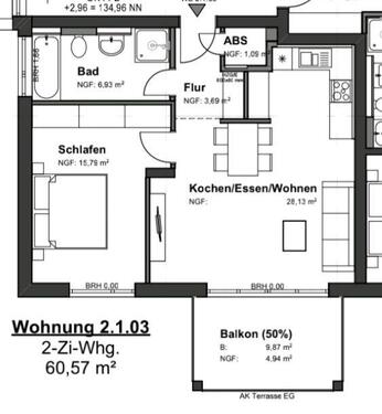 Foto - 2 Zimmer Etagenwohnung zur Miete in Gelnhausen